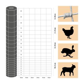 Taurus - ľahký - výška: 200 cm,  počet horizontálnych drôtov: 22,  hmotnosť: 50 kg